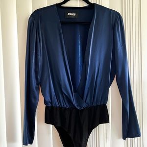 Reformation silk blouse